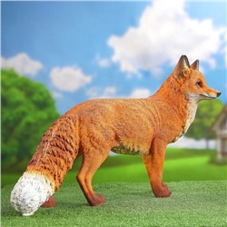 Садовая фигура из полистоуна «Лиса с пушистым хвостом», 72×19×44 см