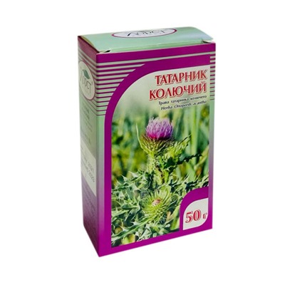 Татарник колючий, трава 50 гр.