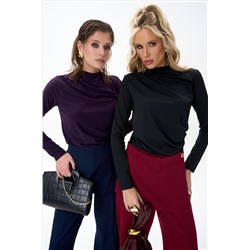 Лонгслив Нора (чёрный)