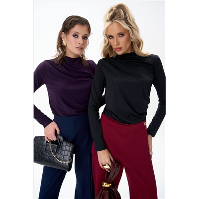 Лонгслив Нора (чёрный)