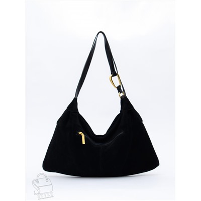 Сумка женская кожаная 1065MA black Polina&Eiterou