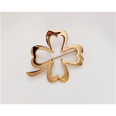 Брошь Клевер