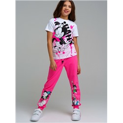 Фуфайка трикотажная для девочек (футболка)