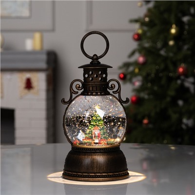 Фигура светодиодная «Щелкунчик», 20×10.5 см, музыка, батарейки ААх3 (не в комплекте), USB, свечение тёплое белое