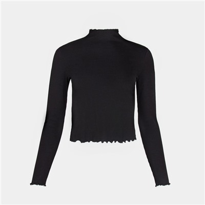 Водолазка женская MINAKU: Basic line, размер 46, чёрная