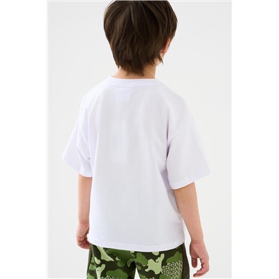 Фуфайка трикотажная для мальчиков (футболка) PLAYTODAY, 1239801