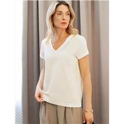 VILATTE Футболка D49.982