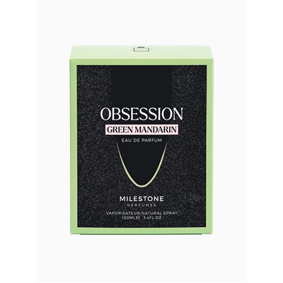 Парфюмерная вода женская Milestone OBSESSION GREEN MANDARIN, 100 мл
