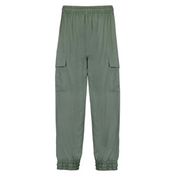 Брюки текстильные для девочек