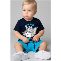 Комплект детский трикотажный для мальчиков: джемпер (футболка), шорты PLAYTODAY, 1240111