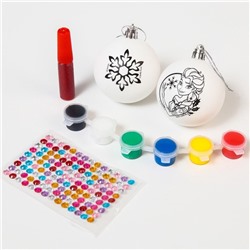 Набор для творчества «Новогодние шары» Холодное сердце, 2 шт., пакет