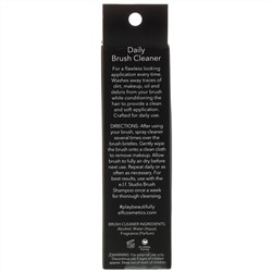 E.L.F., Средство для ежедневной чистки кистей, прозрачное, 2,02 жидкой унции (60 мл)