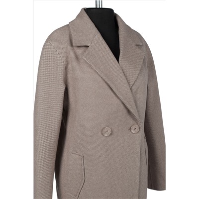 01-11212 Пальто женское демисезонное (пояс)