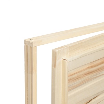 Дверь для бани и сауны «Эконом», 180×70 см, деревянная