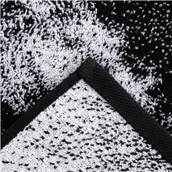 Полотенце махровое Этель «Лев», 70×130 см, 100% хлопок, 420 г/м², чёрно-белое