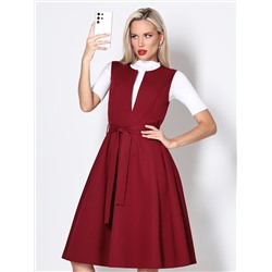 Сарафан Базовый сценарий, бордо