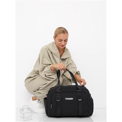 Сумка дорожная 9016TW black S-Style в Новосибирске