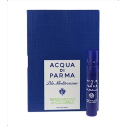 ACQUA DI PARMA BLU MEDITERRANEO BERGAMOTTO DI CALABRIA edt 1.2ml пробник