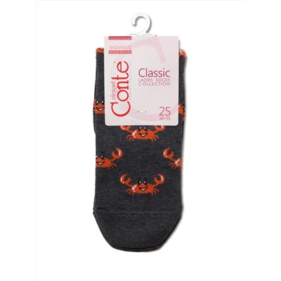 Conte elegant Носки CLASSIC с рисунками "Крабы"