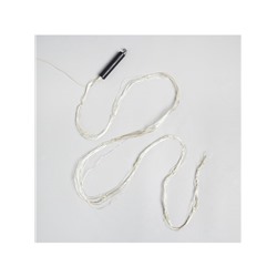 Гирлянда «Конский хвост» 10 нитей по 1.5 м, IP20, серебристая нить, 150 LED, свечение мульти, 12 В