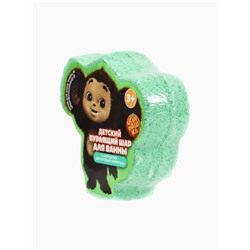 Бомбочка для ванны формовая детская, 120 г, Чебурашка