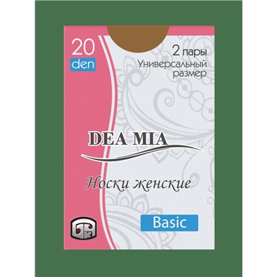 Полиамидные DEA MIA BASIC 20  Носки женские
