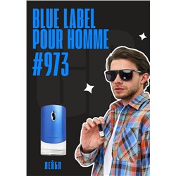 Blue Label pour homme / GET PARFUM 973
