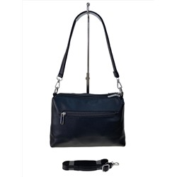 Женская сумка из искусственной кожи цвет черный