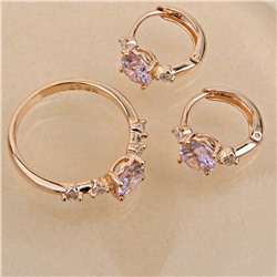 XUPING Кольцо/Серьги с замком кольцо арт. 58 0525 (id 289527)