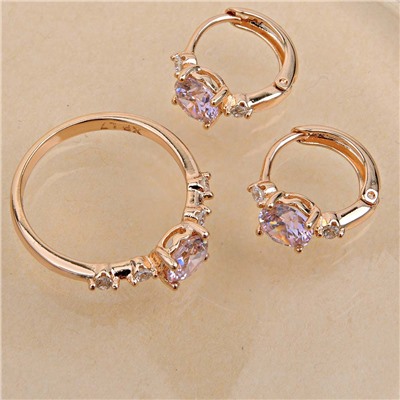 XUPING Кольцо/Серьги с замком кольцо арт. 58 0525 (id 289527)