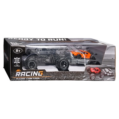 Машина "Вездеход с прицепом 1" р/у, 27 MHz, в коробке