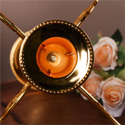 Подсвечник на 5 свечей 25 см золото / 6305G /уп 30/