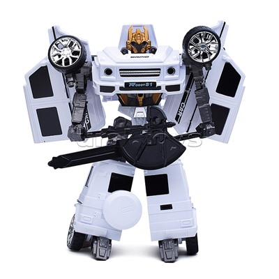 Робот трансформирующийся во внедорожник, в коробке