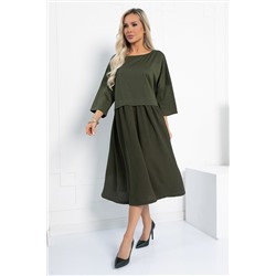 Платье бохо (хаки) П12736-10М
