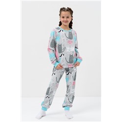Пижама с брюками Счастье начес футер детская НАТАЛИ, 1209292