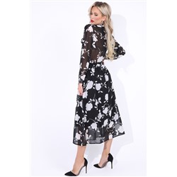 Платье Романтика (чёрный)