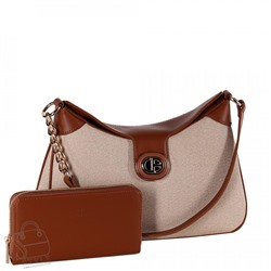 Сумка женская  012309082 beige Crisbella