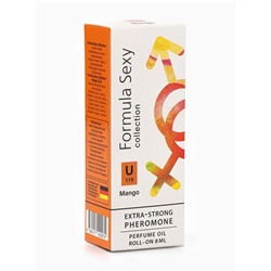Парфюмерное масло женское с феромонами Formula Sexy Collection Mango U119, 8 мл (по мотивам Mango Skin (Vilhelm Parfumerie)