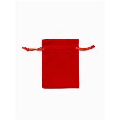 Мешочек бархатный «Классика» 9×12 см, красный