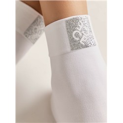 Полиамидные CONTE FANTASY Матовые носки с сияющей термоаппликацией Conte