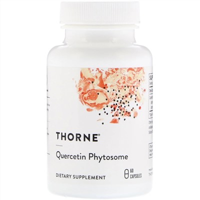 Thorne Research, Quercetin Phytosome, 60 капсул