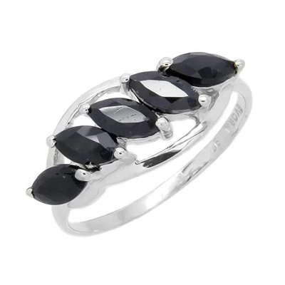 Кольцо из серебра сапфир, Анкара2