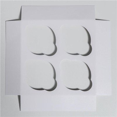 Коробка для капкейков «С Новым годом!» 16×16×10 см