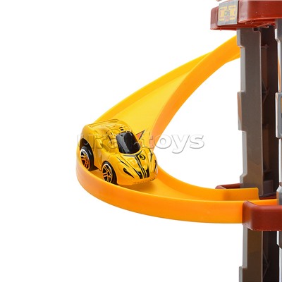 Парковка "Приключения на стройке" (82 предмета) в коробке