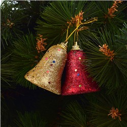 Набор новогодних украшений "Колокольчики" в пакете