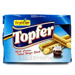 Вафельные трубочки с сливочной начинкой Topfer Frontier, Малайзия, 120 г Акция