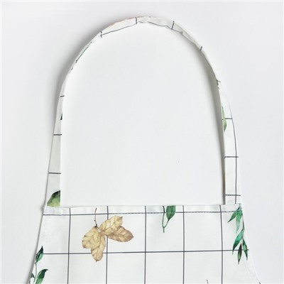 Фартук «Этель» Flora 60×70 см, 100% хлопок, саржа 190 г/м²