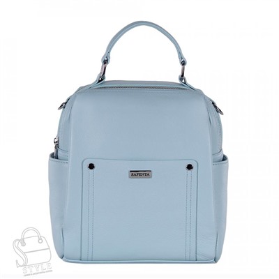 Рюкзак женский кожаный 99353-2 blue Velina Fabbiano-Safenta/20