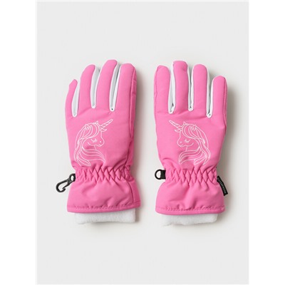 Перчатки текстильные для девочек