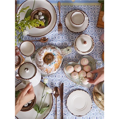 Скатерть «Этель. Пасхальные радости», 110×147 см, 100% хлопок, саржа 190 г/м² 110×147 см, 100% хл, саржа 190 г/м²